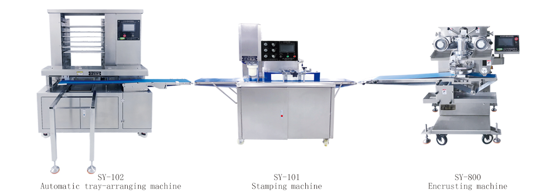 SY-800 Automatic mooncake making machine production line