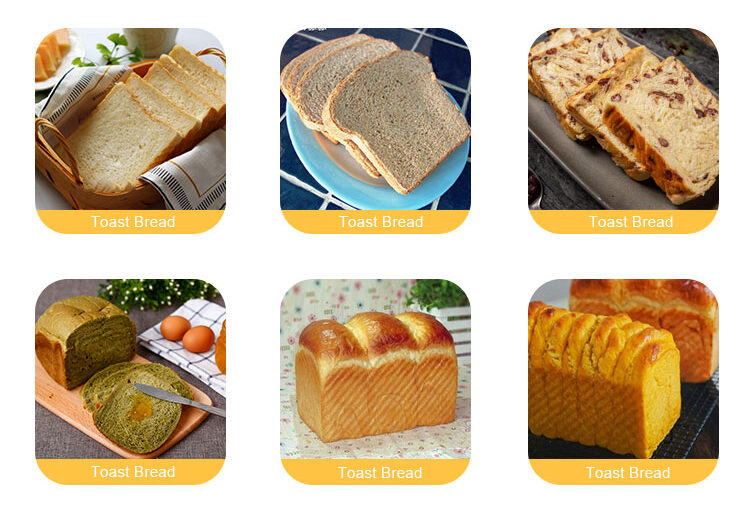 SY-860 Automatic toast bread making machine production line